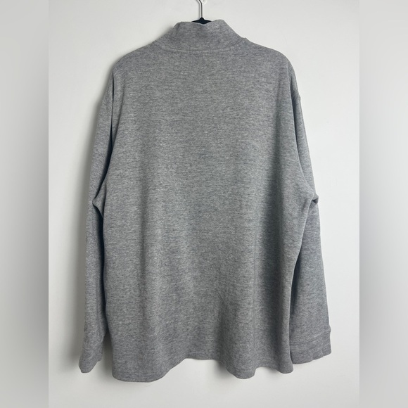 Polo Ralph Lauren Mens XXL Andover Heather Gray Quarter-Zip Long Sleeve Pullover - Picture 3 of 10